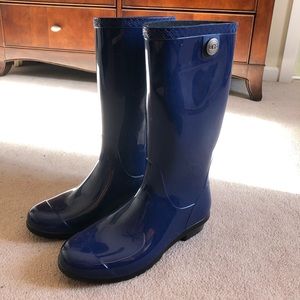 UGG Blue Women's Rain Boots